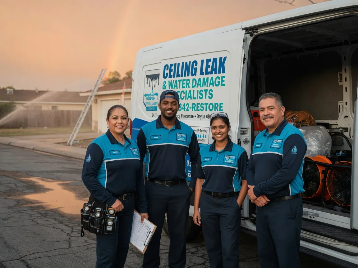 Ceiling Leak Cleanup company in Johnstown, OH